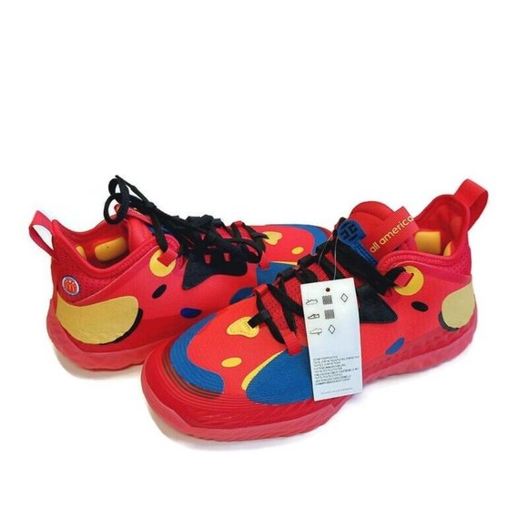 Adidas Harden Vol. 5 Futurenatura Shoes McDonalds All American Mens 6.5 Womens 8 - Picture 8 of 8